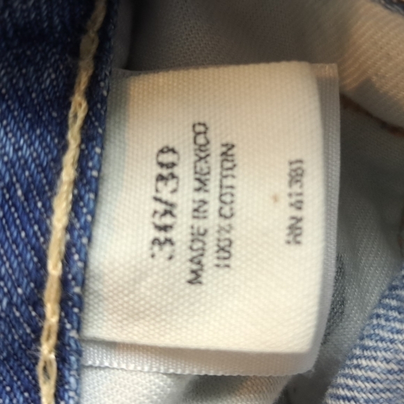 Polo by Ralph Lauren classic 867 straight leg men's 36/30 light wash blue jeans - Picture 4 of 9